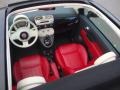 Pelle Rossa/Avorio (Red/Ivory) Interior Photo for 2012 Fiat 500 #70123266
