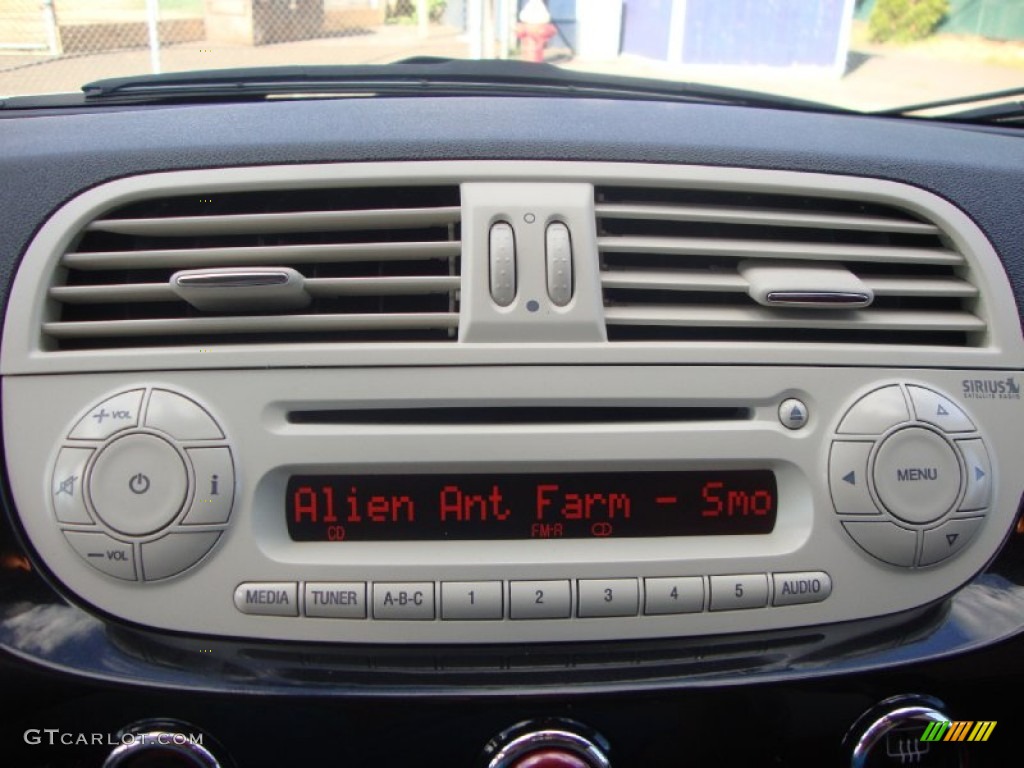 2012 Fiat 500 c cabrio Lounge Audio System Photo #70123386