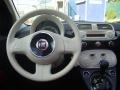 Pelle Rossa/Avorio (Red/Ivory) Dashboard Photo for 2012 Fiat 500 #70123440