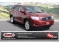 2009 Salsa Red Pearl Toyota Highlander Limited 4WD  photo #1