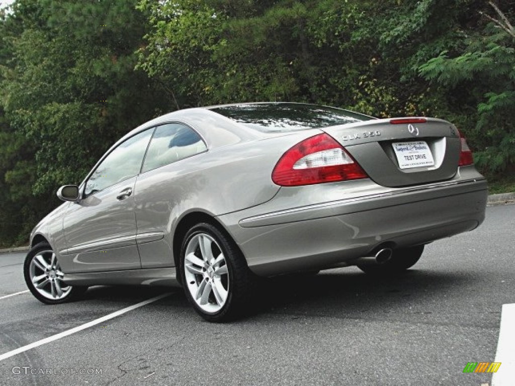 2006 CLK 350 Coupe - Granite Grey Metallic / Black photo #4