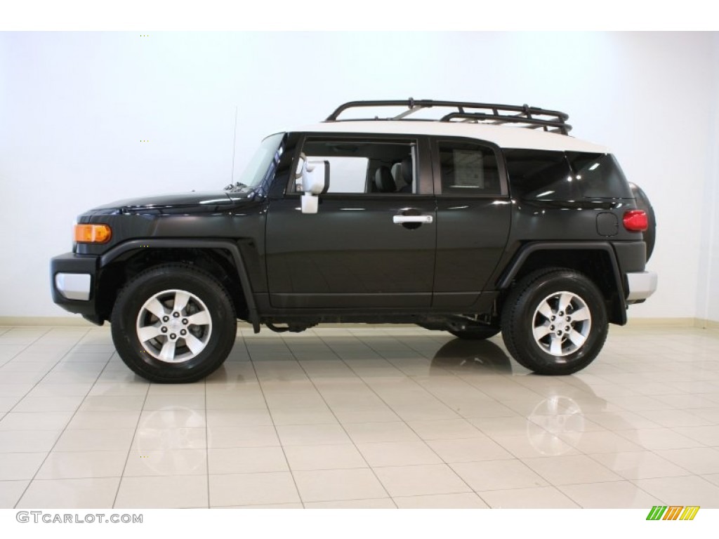 Black 2011 Toyota FJ Cruiser 4WD Exterior Photo #70125576
