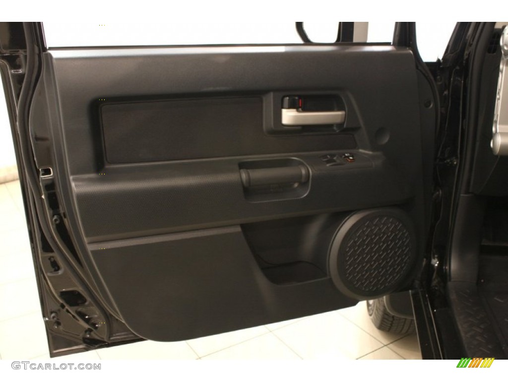 2011 Toyota FJ Cruiser 4WD Dark Charcoal Door Panel Photo #70125579