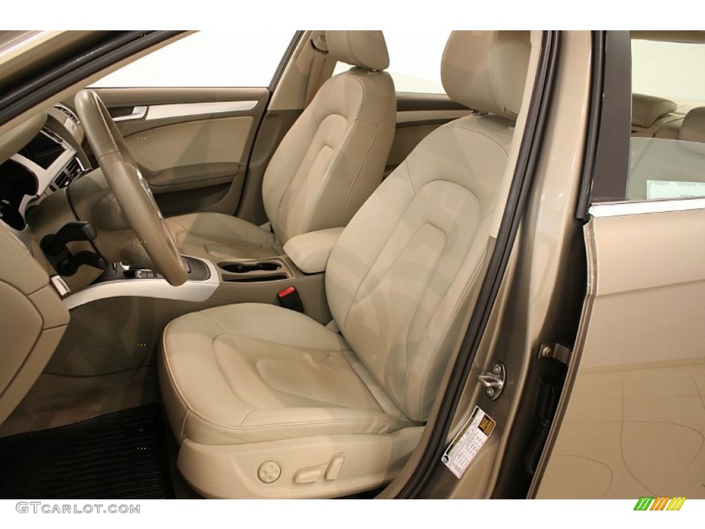 2010 Audi A4 2.0T quattro Sedan Front Seat Photo #70127167