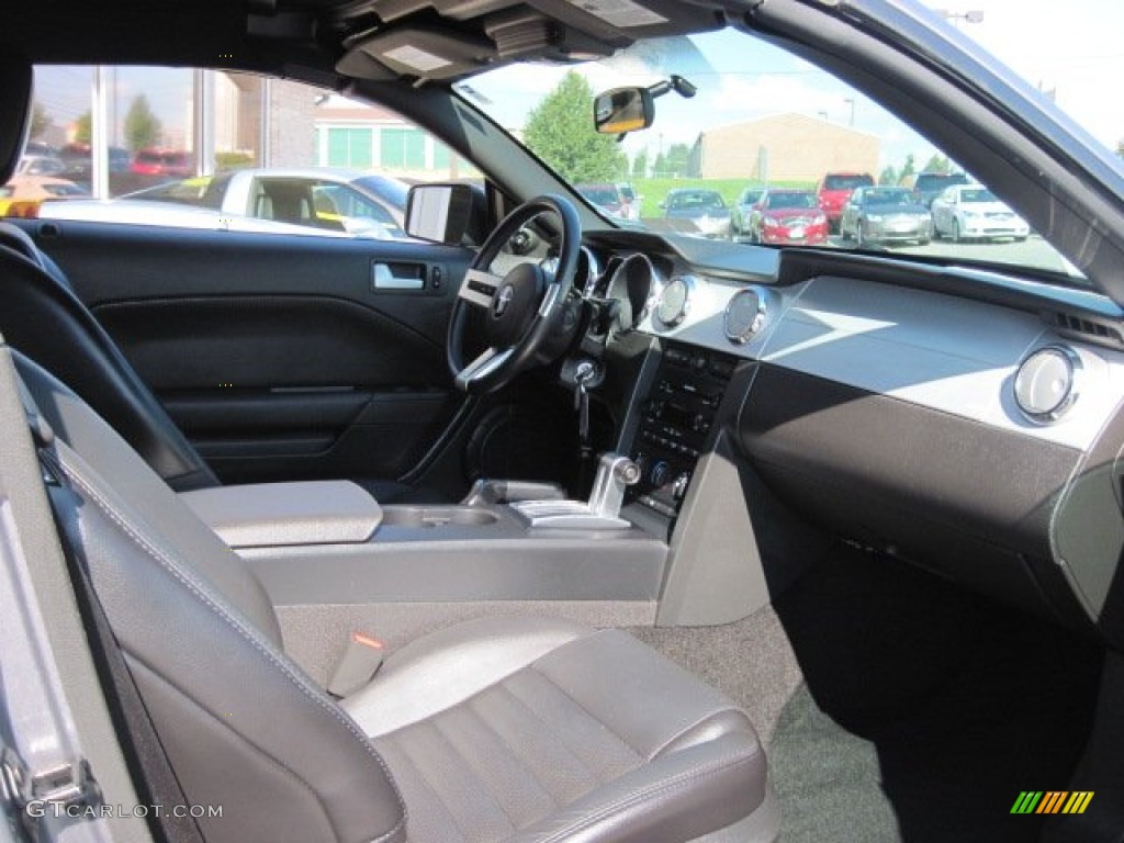 2007 Mustang GT Premium Convertible - Tungsten Grey Metallic / Dark Charcoal photo #5