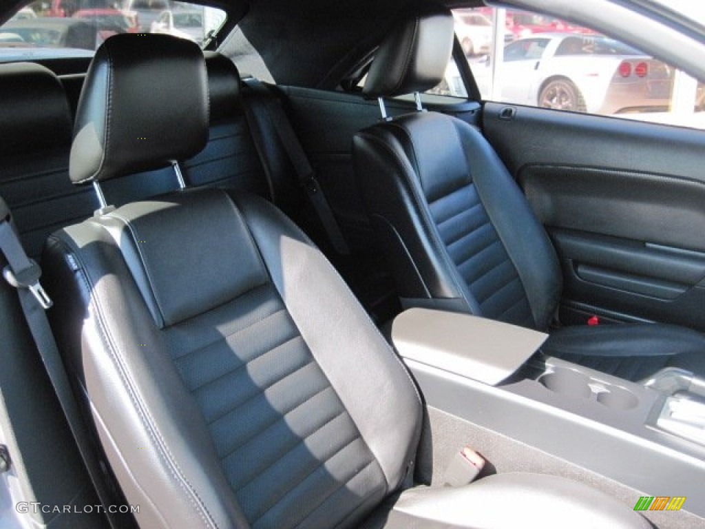 2007 Mustang GT Premium Convertible - Tungsten Grey Metallic / Dark Charcoal photo #6