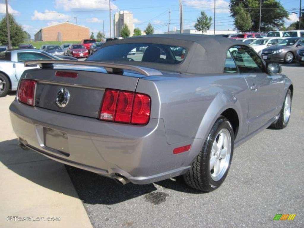 Tungsten Grey Metallic 2007 Ford Mustang GT Premium Convertible Exterior Photo #70129522