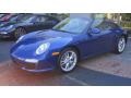 Aqua Blue Metallic 2009 Porsche 911 Carrera Cabriolet