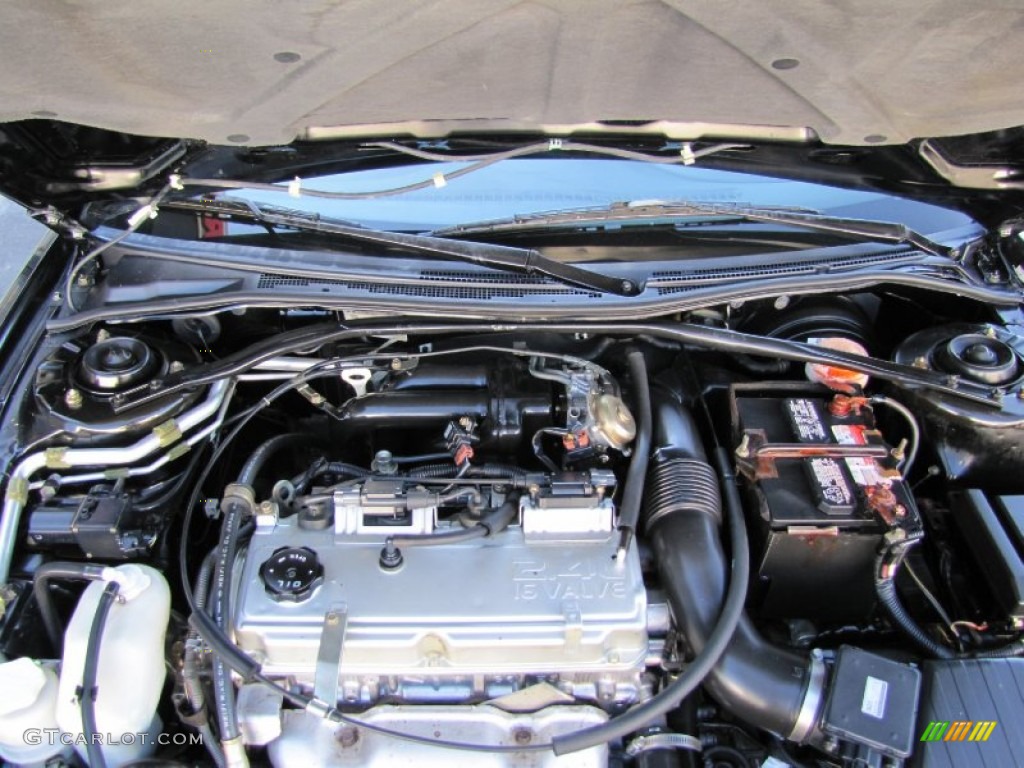 2002 Chrysler Sebring LX Coupe 2.4 Liter DOHC 16-Valve 4 Cylinder Engine Photo #70130699