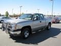 2003 Light Pewter Metallic Chevrolet Silverado 1500 LS Extended Cab 4x4  photo #1