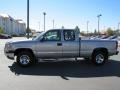 2003 Light Pewter Metallic Chevrolet Silverado 1500 LS Extended Cab 4x4  photo #2