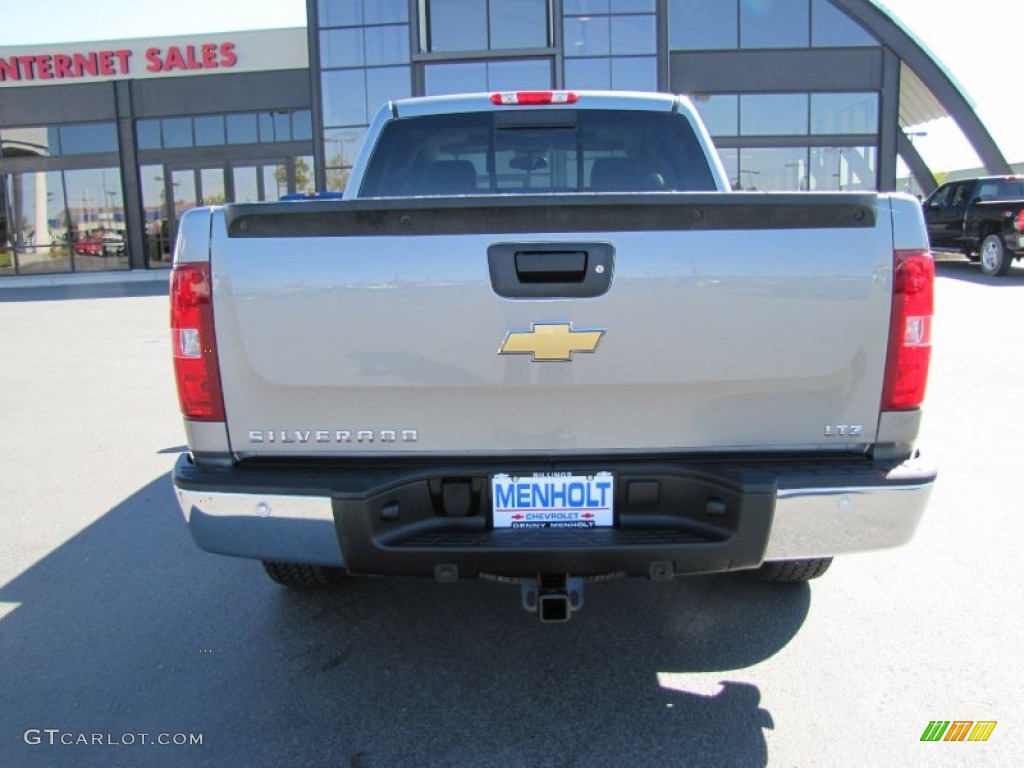 2008 Silverado 1500 LTZ Crew Cab 4x4 - Graystone Metallic / Ebony photo #5