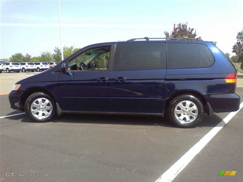 2004 Honda odyssey midnight blue paint #2