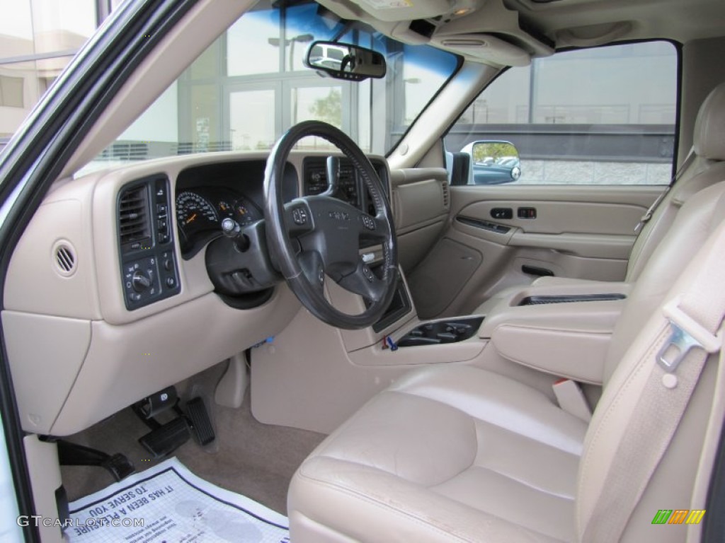 Neutral Interior 2005 GMC Sierra 3500 SLT Crew Cab 4x4 Photo #70133768