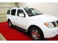 2012 Avalanche White Nissan Pathfinder Silver  photo #1