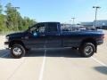 2007 Patriot Blue Pearl Dodge Ram 3500 Lone Star Quad Cab 4x4 Dually  photo #8