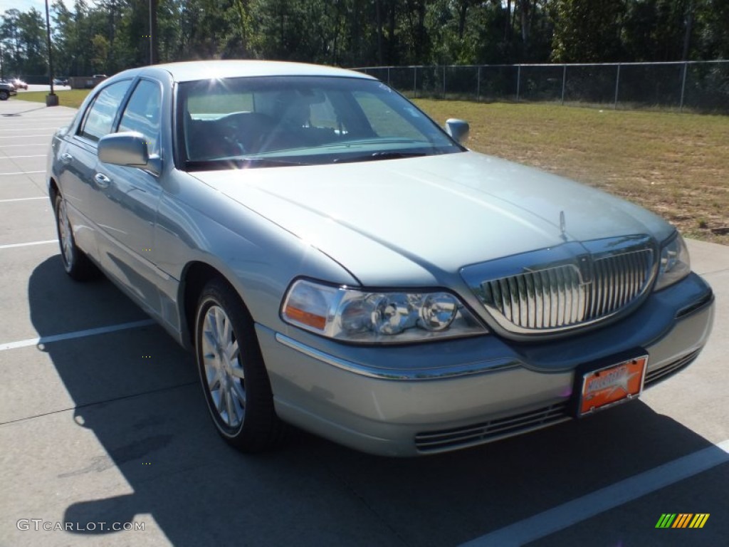 Satellite Silver Metallic Lincoln Town Car