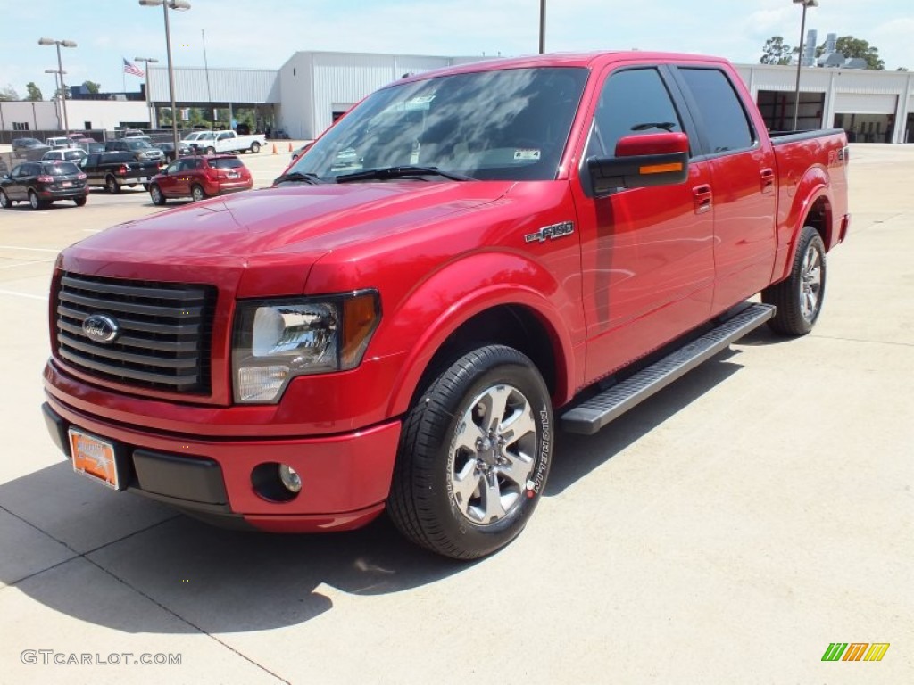 Red Candy Metallic 2012 Ford F150 FX2 SuperCrew Exterior Photo #70138353