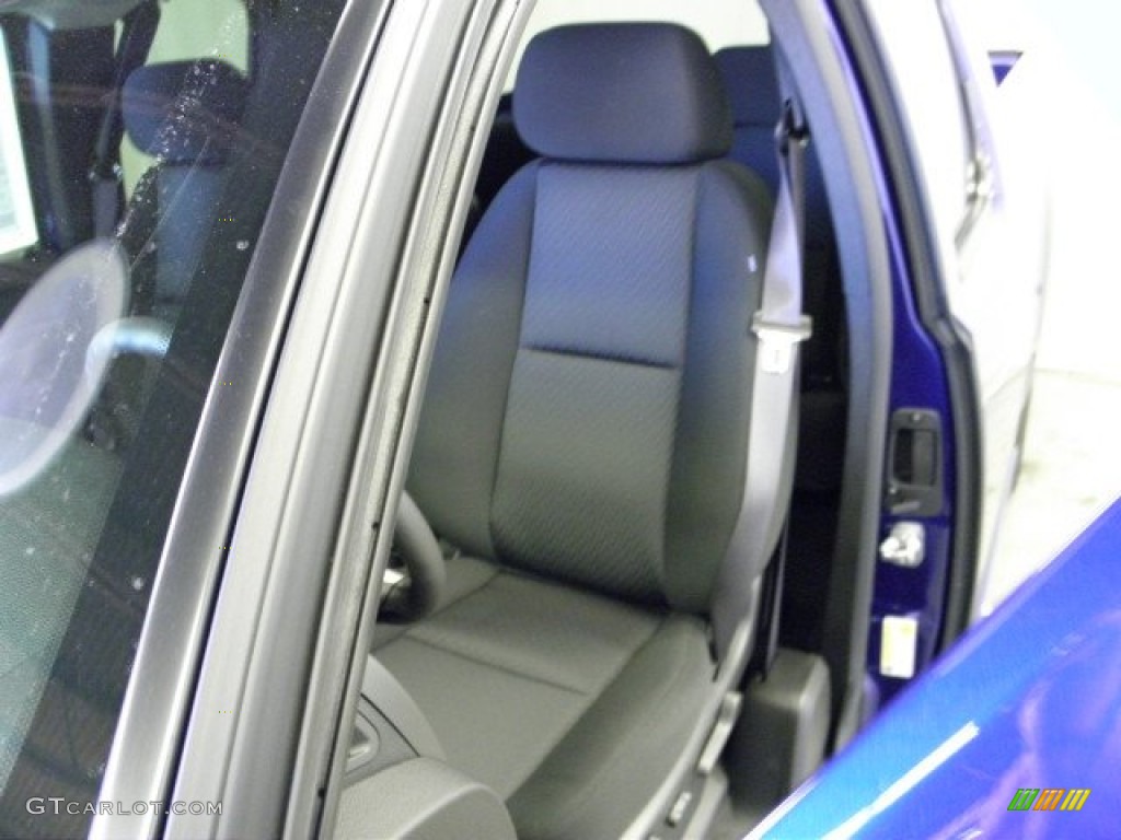 2013 Silverado 1500 LT Extended Cab - Blue Topaz Metallic / Ebony photo #18