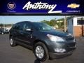 2011 Cyber Gray Metallic Chevrolet Traverse LS AWD  photo #1