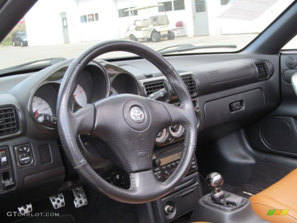 2002 MR2 Spyder Roadster - Electric Green / Tan photo #13