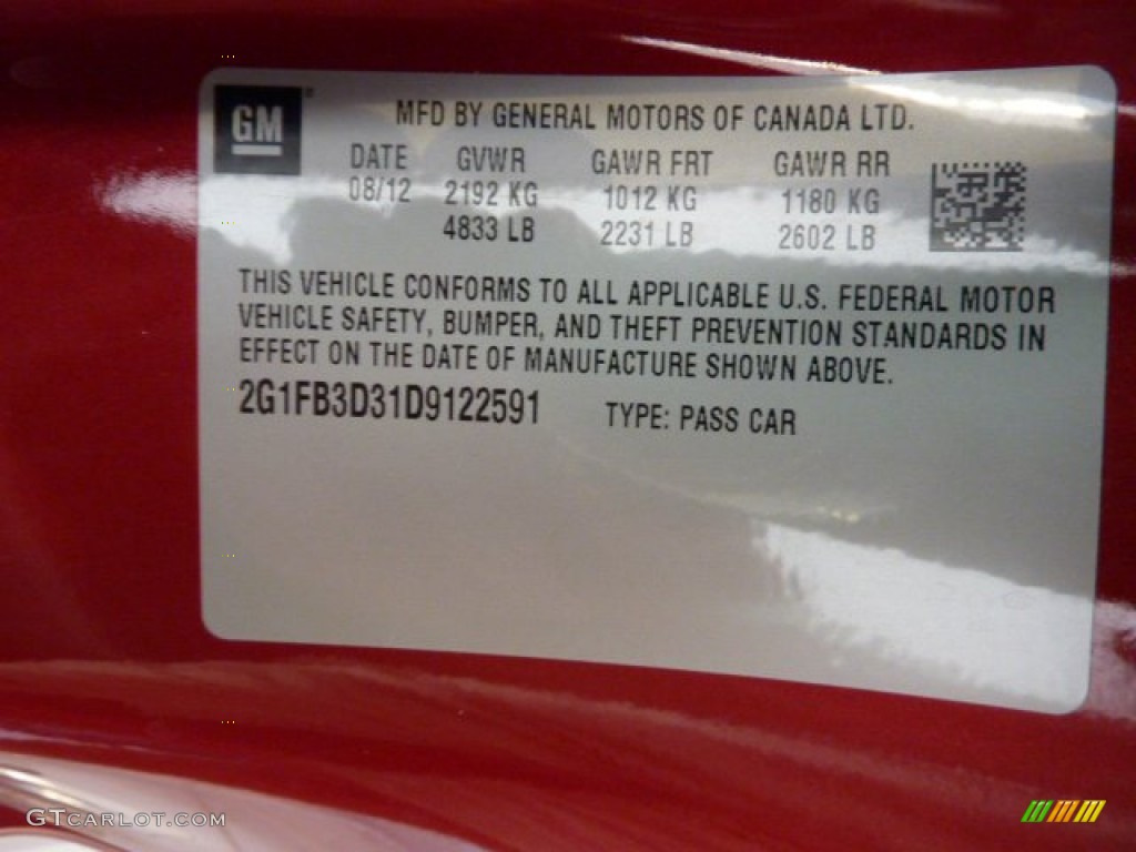 2013 Camaro LT Convertible - Crystal Red Tintcoat / Gray photo #20
