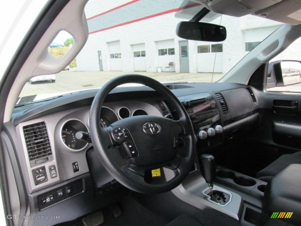 2011 Tundra TRD Rock Warrior CrewMax 4x4 - Super White / Graphite Gray photo #14