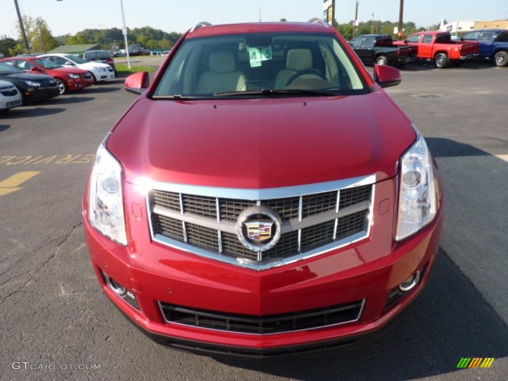 Crystal Red Tintcoat 2012 Cadillac SRX Premium AWD Exterior Photo #70141397