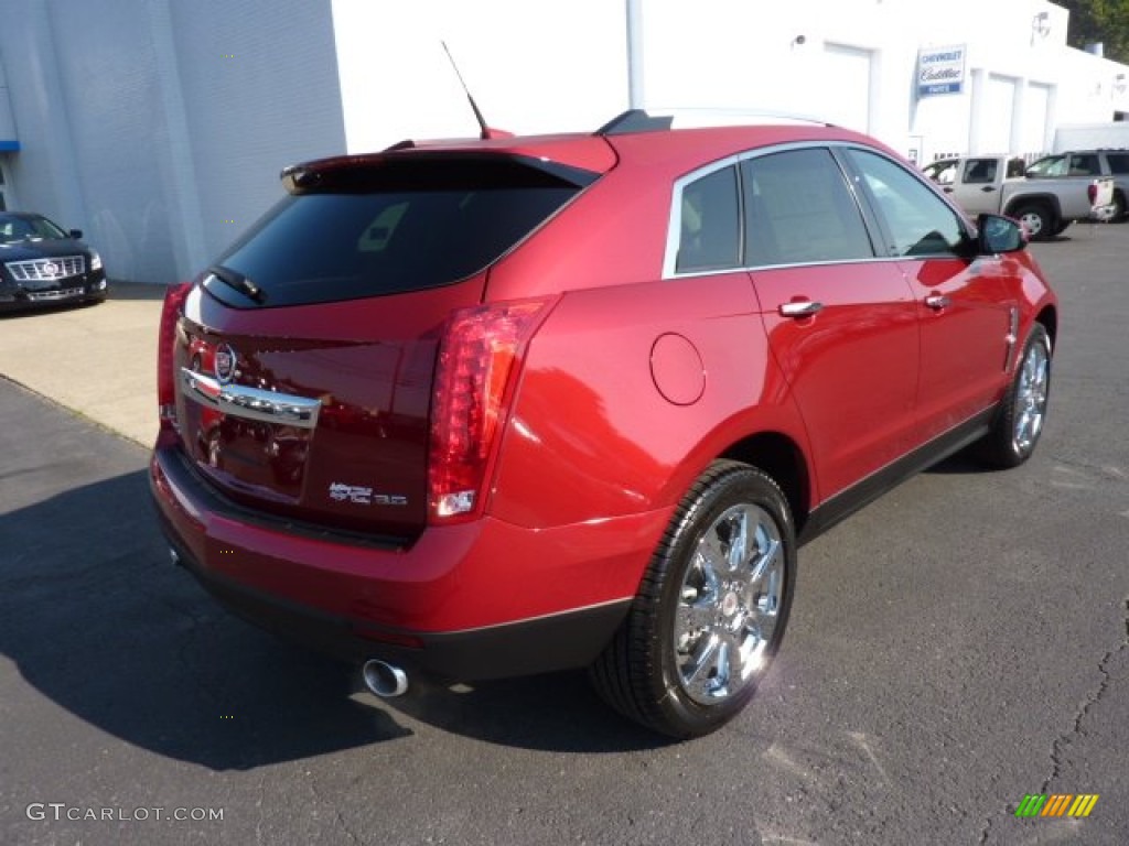 Crystal Red Tintcoat 2012 Cadillac SRX Premium AWD Exterior Photo #70141454