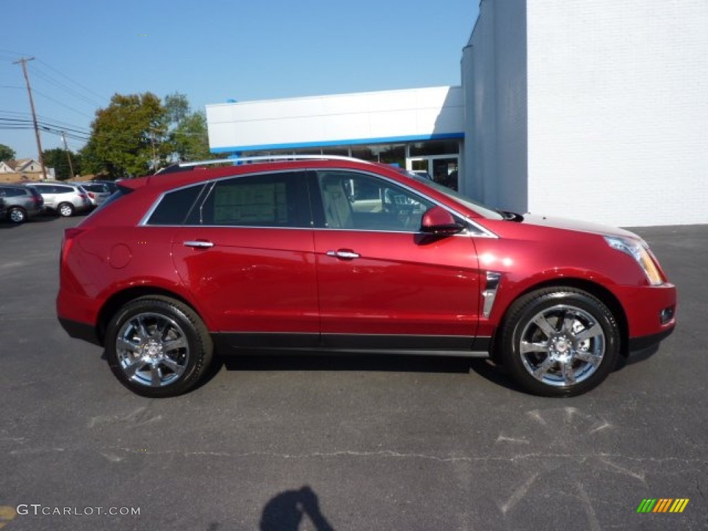 Crystal Red Tintcoat 2012 Cadillac SRX Premium AWD Exterior Photo #70141463