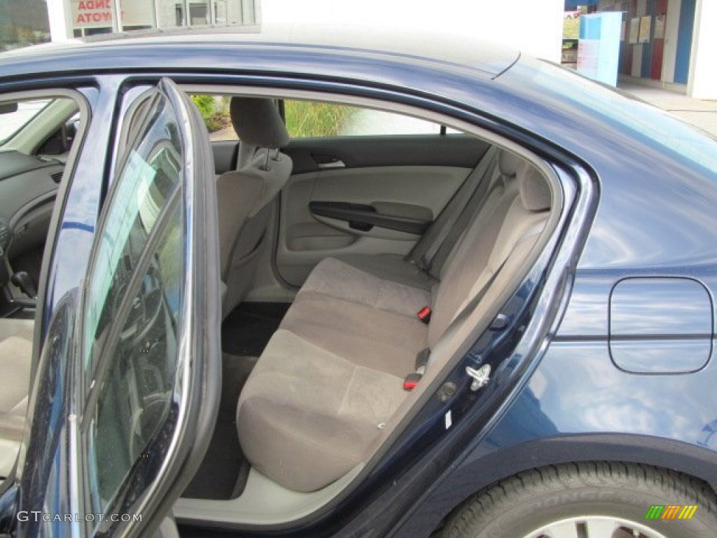 2009 Accord LX-P Sedan - Royal Blue Pearl / Gray photo #12
