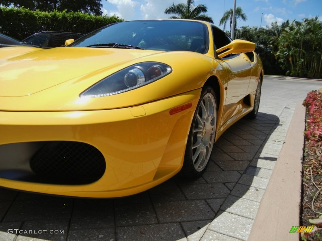 2005 F430 Coupe F1 - Yellow / Nero photo #10