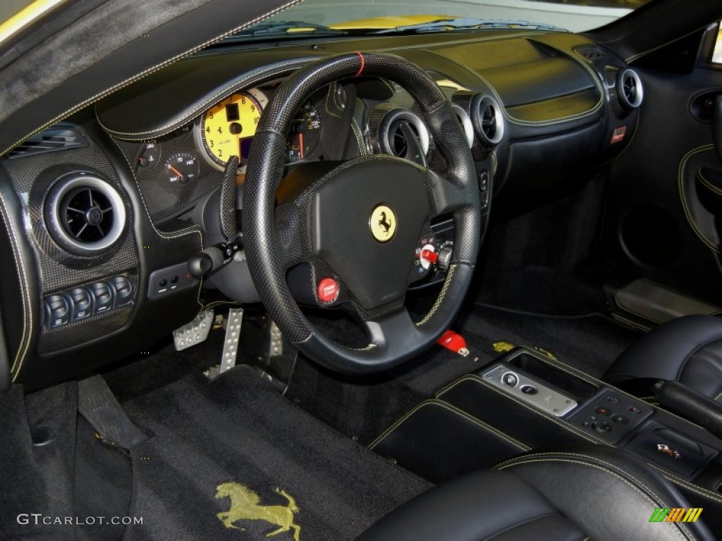 2005 Ferrari F430 Coupe F1 Nero Dashboard Photo #70142750