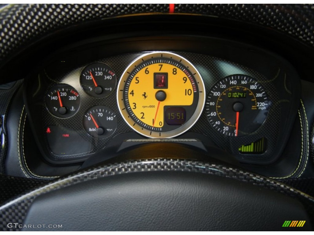 2005 Ferrari F430 Coupe F1 Gauges Photo #70142800