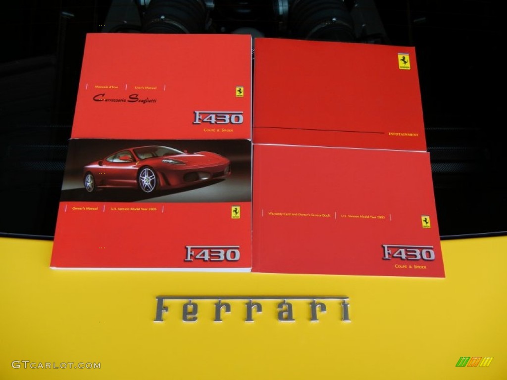2005 Ferrari F430 Coupe F1 Books/Manuals Photo #70142930