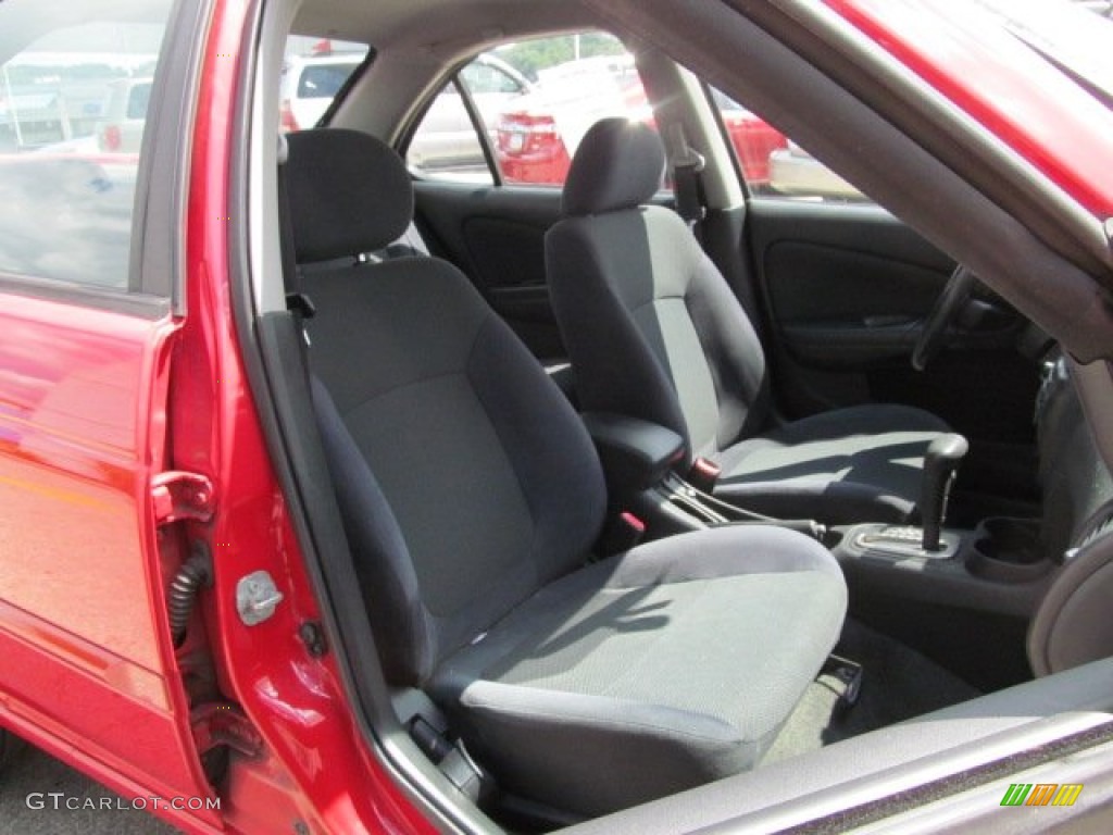 2005 Sentra 1.8 S Special Edition - Code Red / Charcoal photo #11