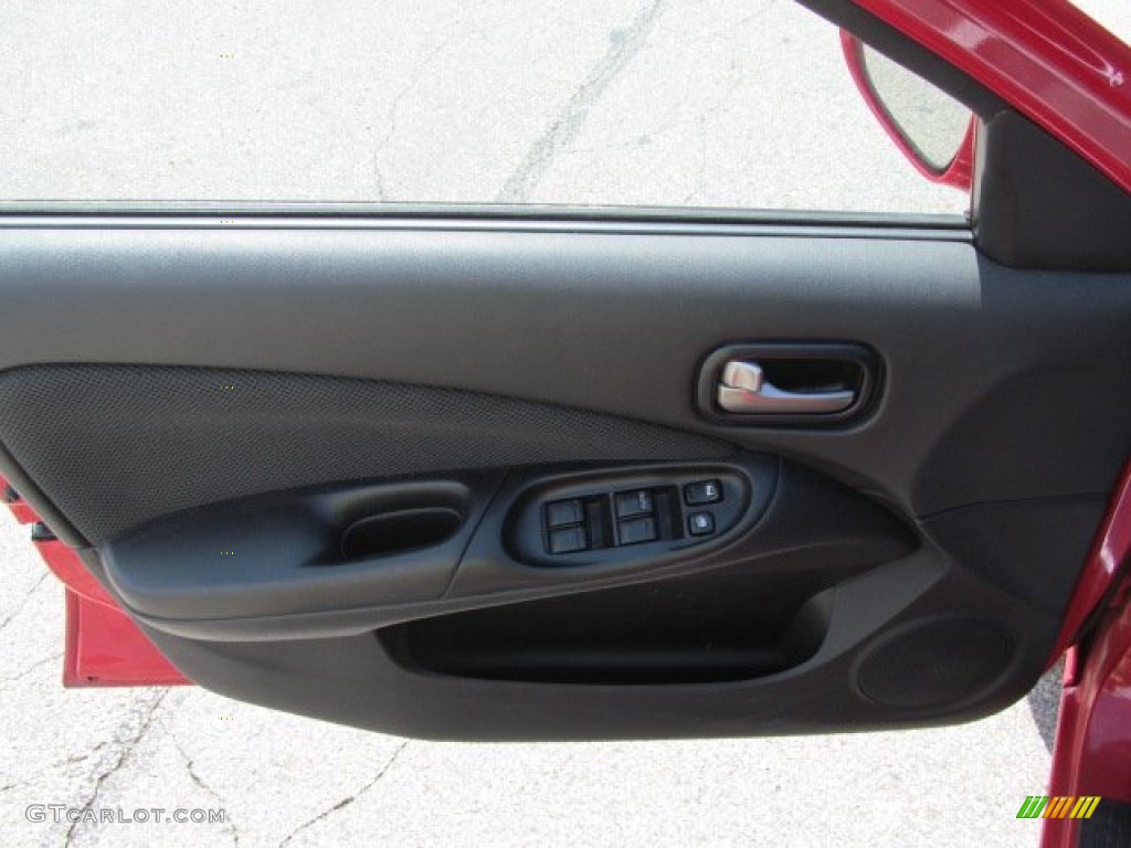 2005 Sentra 1.8 S Special Edition - Code Red / Charcoal photo #14