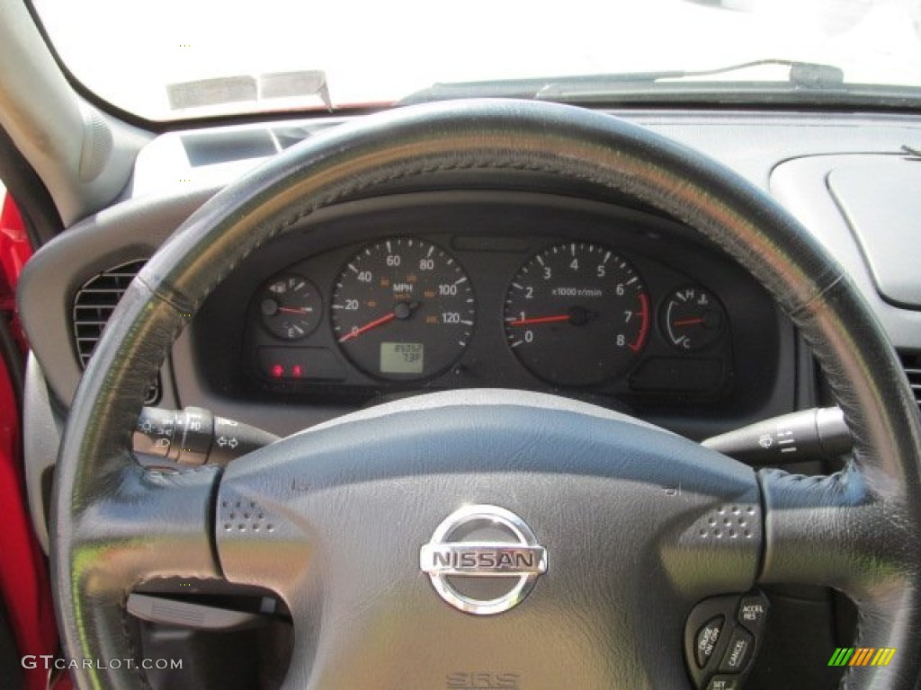 2005 Sentra 1.8 S Special Edition - Code Red / Charcoal photo #17
