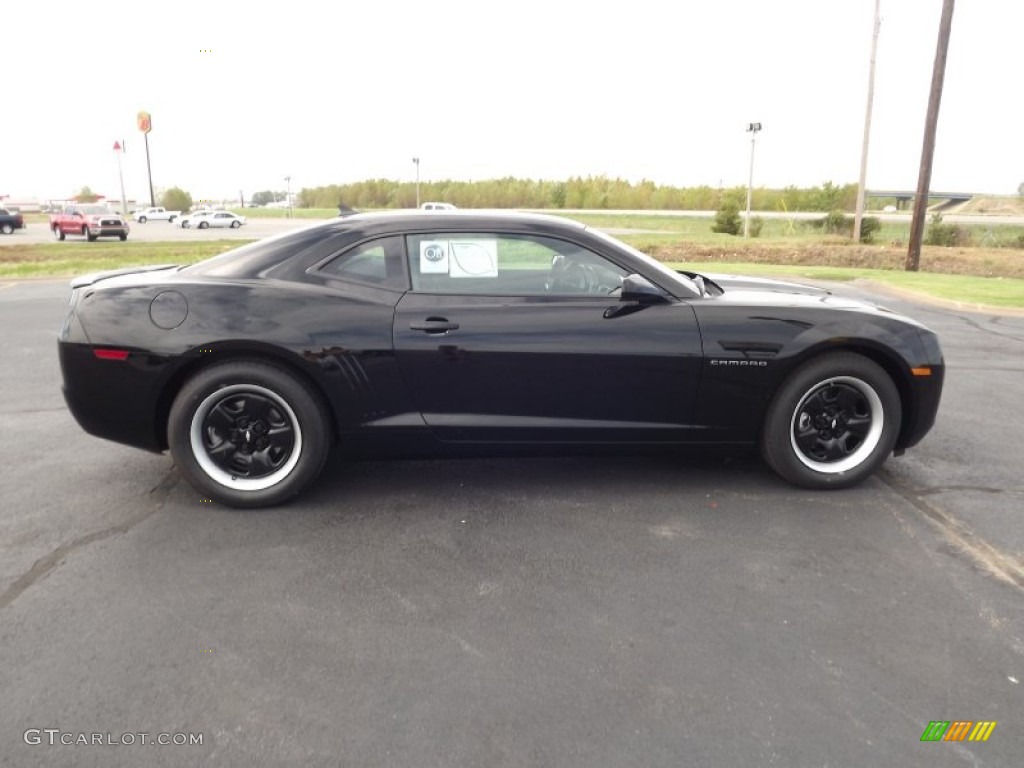 Black 2013 Chevrolet Camaro LS Coupe Exterior Photo #70143953