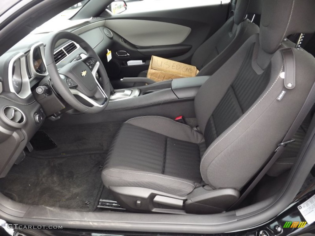 Black Interior 2013 Chevrolet Camaro LS Coupe Photo #70144001