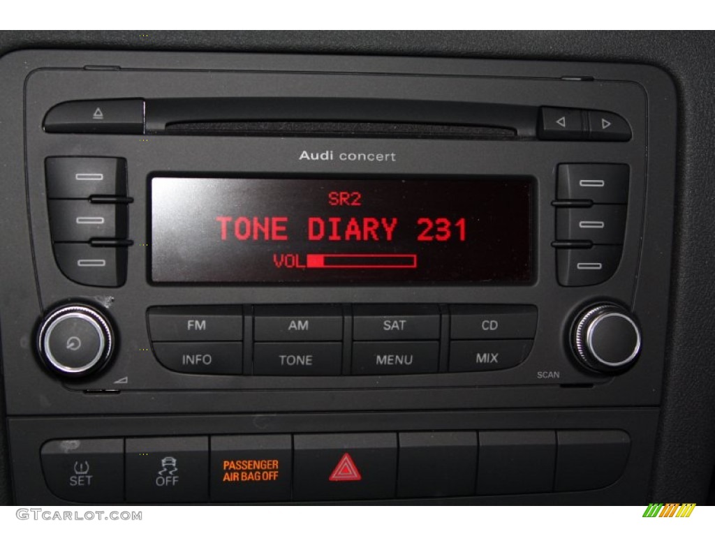 2010 Audi A3 2.0 TDI Audio System Photo #70144097