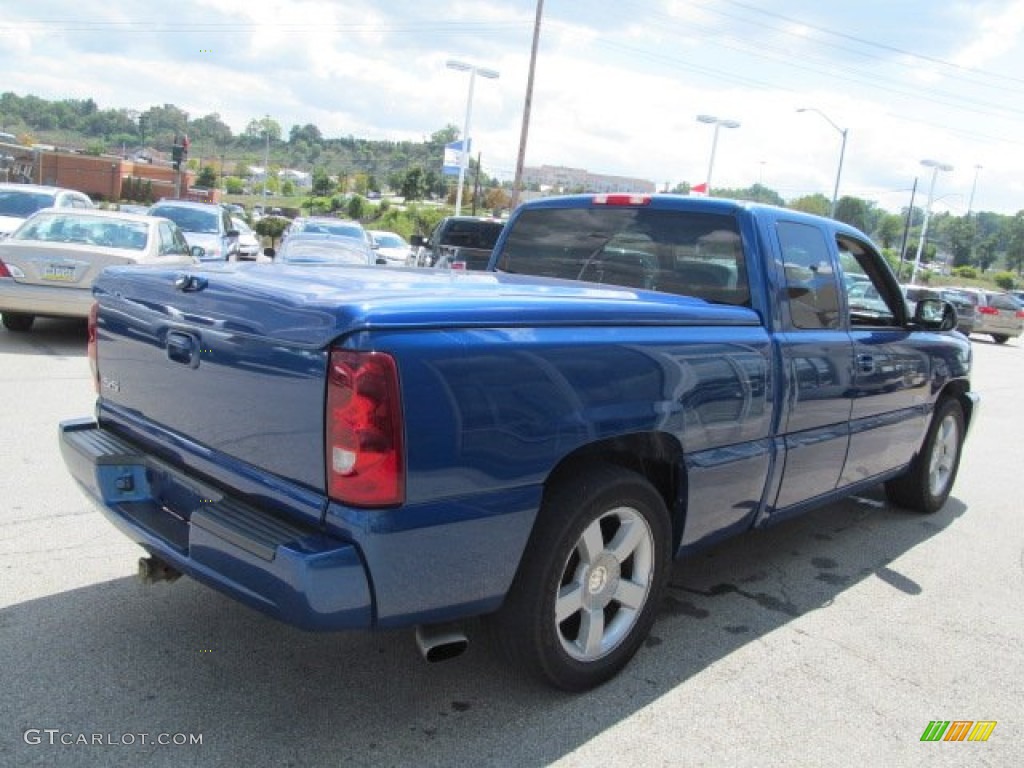 2003 Silverado 1500 SS Extended Cab AWD - Arrival Blue Metallic / Dark Charcoal photo #9