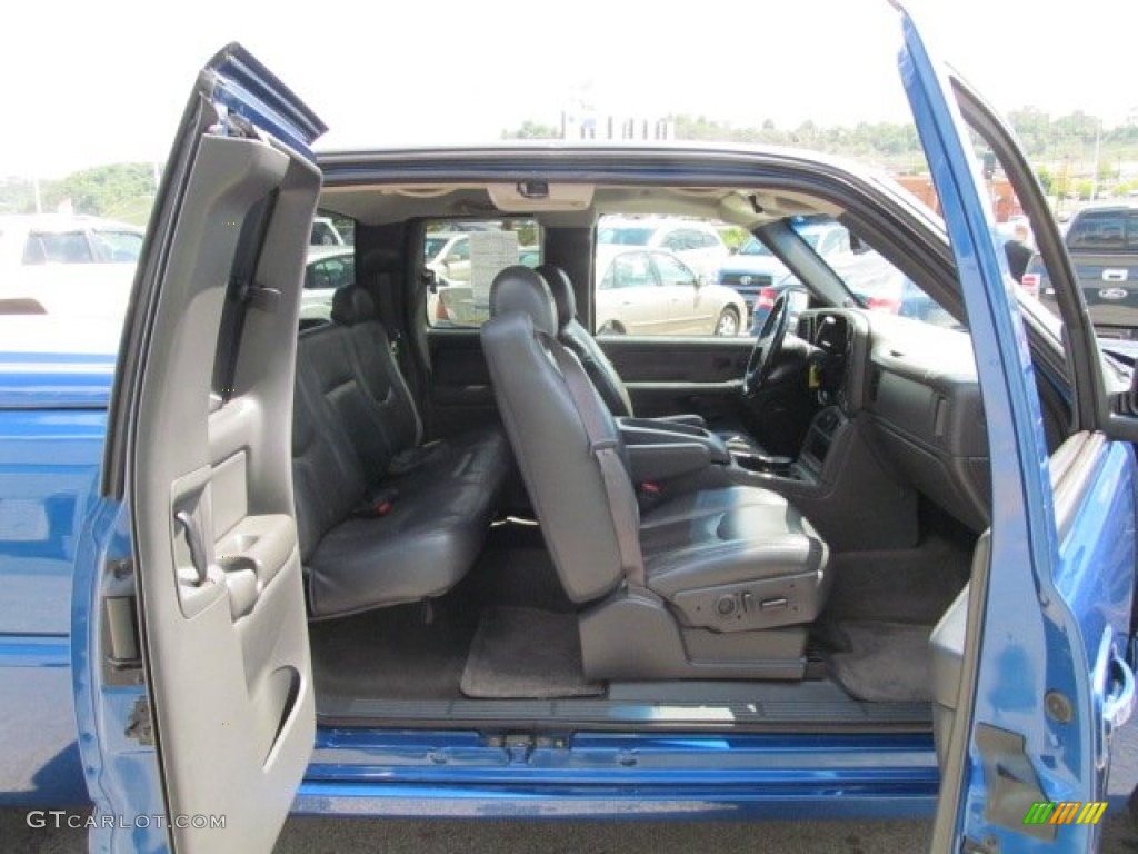 2003 Silverado 1500 SS Extended Cab AWD - Arrival Blue Metallic / Dark Charcoal photo #13