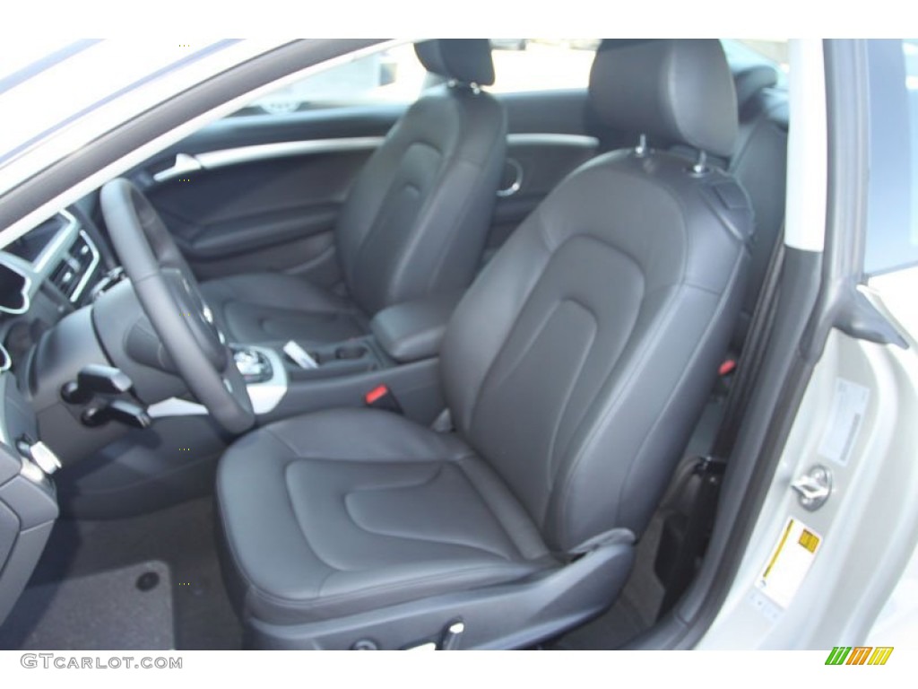 Black Interior 2013 Audi A5 2.0T quattro Coupe Photo #70144787