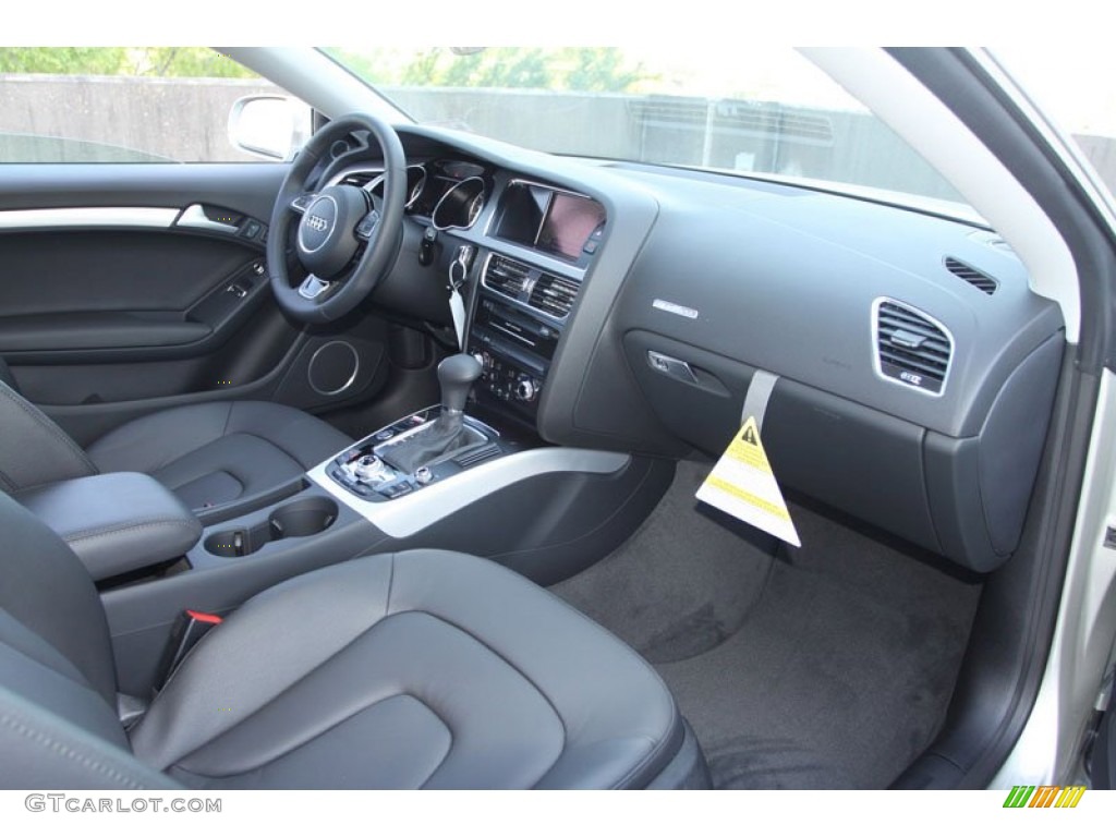 2013 A5 2.0T quattro Coupe - Cuvee Silver Metallic / Black photo #22