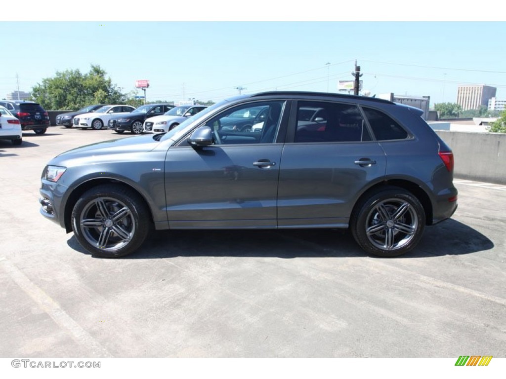 Daytona Gray Pearl Effect 2012 Audi Q5 3.2 FSI quattro Exterior Photo #70145408