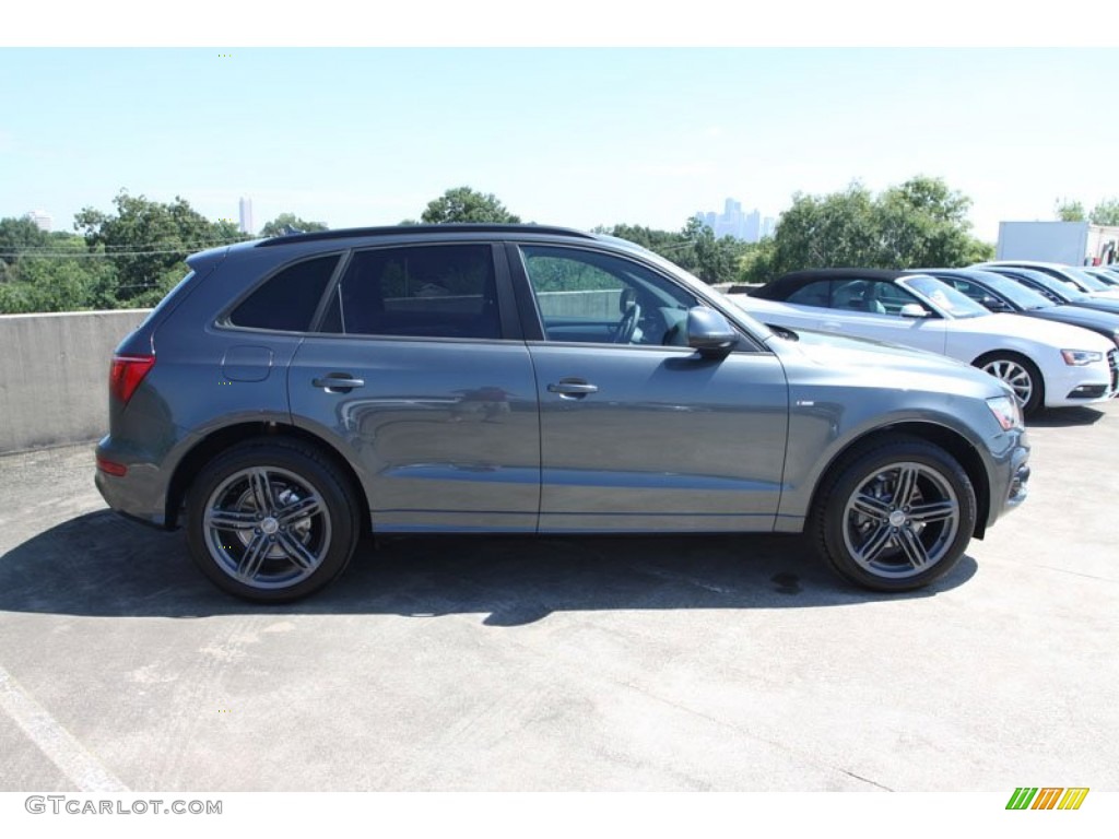 Daytona Gray Pearl Effect 2012 Audi Q5 3.2 FSI quattro Exterior Photo #70145432