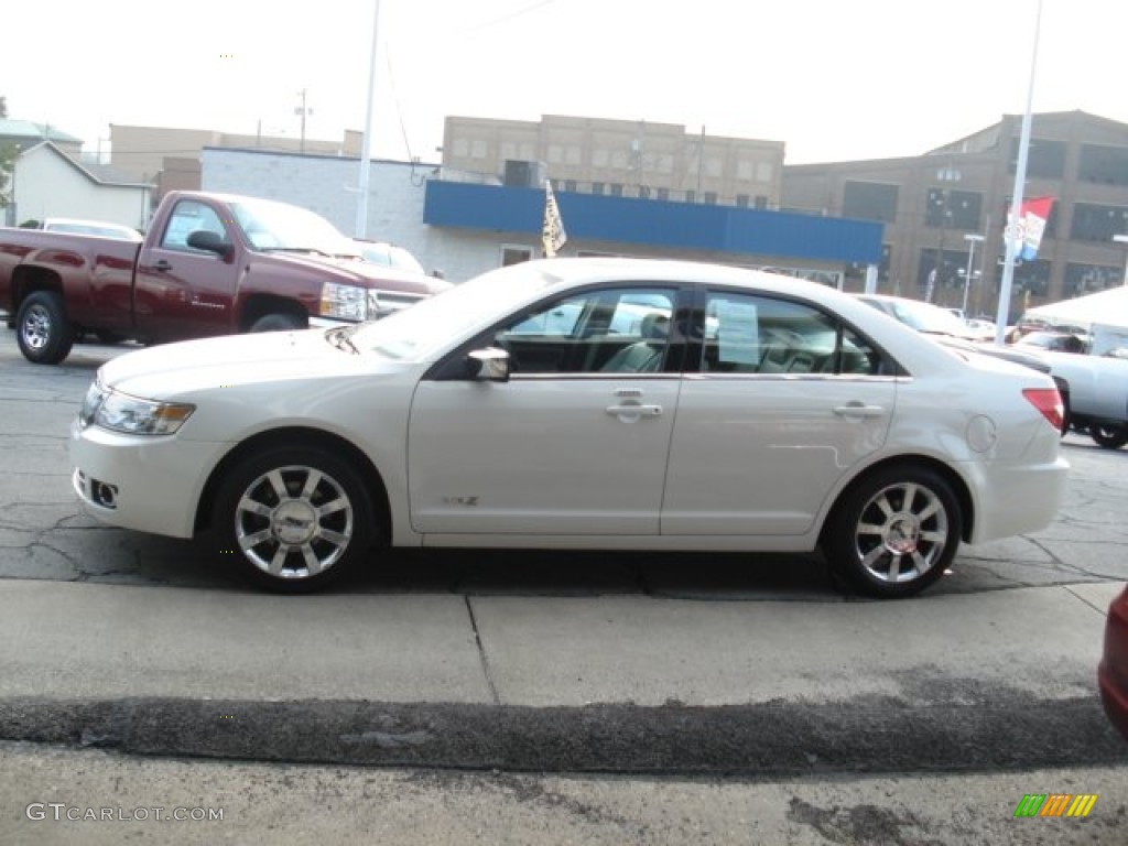 2008 MKZ Sedan - White Suede / Sand photo #5