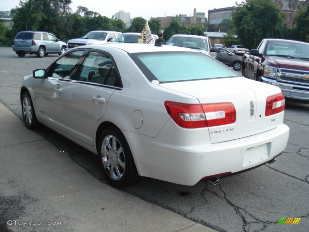 2008 MKZ Sedan - White Suede / Sand photo #6