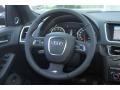 Light Gray Steering Wheel Photo for 2012 Audi Q5 #70145486